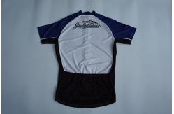 China Quick Dry Short Sleeves Printed Cycling Jerseys With Sublimation Printing Design supplier