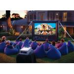 Advertising Inflatable Outdoor Movie Screen CE / UL Blower With Repair Kits for sale