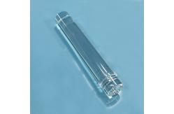 China Light Guide High Purity Quartz Glass Rod Diameter 22mm Total Length 121.5mm supplier
