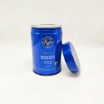 Custom Printed Round Tin Plate Cans With Aluminum Foil Lid Colorful Screw Tube for sale