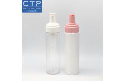 China White Clip Lock Way 1.5cc Output Foam Bottle Pump With Transparent Housing supplier