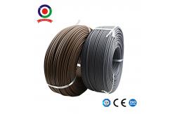 China Xlpe 12awg 4mm2 Wire 250m Single Core Solar Cable supplier