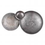 CAP PIPE FITTING SAND POLISHING 15 INCH COPPER PIPE THREADED CAP SCH10 HEAD END FORGED for sale