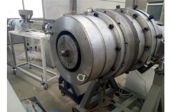 China 380V PE Water Pipe Making Machine , Plastic PE PPR Pipe Extrusion Line supplier