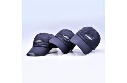 China All Seasons Lightweight Adjustable Golf Hats With Curved Flat Brim supplier