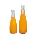 700ml Glass Bottle for Mineral Water with Metal Screw Cap and Decal Surface Handling for sale
