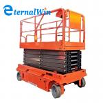 1 Set Trailer Type Electric Lifting Platform Mobile Compact Scissor Lift for sale