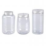 Round Cylinder Empty 650ml 54MM Plastic Beverage Jar