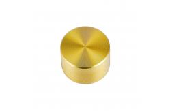 China Plastic Metal Customized Potentiometer Knob With Push-On Or Screw Lock Option supplier