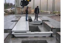 China Pit Mounted Vehicle Weight Scales / Heavy Duty Platform Weighing Scale supplier