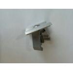 Mill Finished Solar Roof Mounting Systems , Aluminum Solar End Clamp for sale
