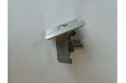 China Mill Finished Solar Roof Mounting Systems , Aluminum Solar End Clamp supplier