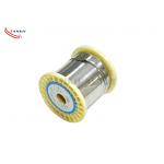 Cr13Al4 Bright Color Standard Flat Wire For Resistors High Temperature Resistance for sale