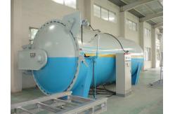 China Glass laminating autoclave with automatic PLC control system and high quality supplier