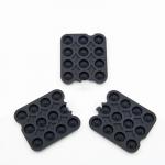 Customized Silicone Calculator Buttons, Various Control Panel Rubber Buttons, Conductive
