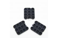 China Customized Silicone Calculator Buttons, Various Control Panel Rubber Buttons, Conductive supplier