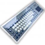 Compact Industrial Membrane Keyboard With TouchPad Easy To Clean Anti-Static Material Option USB Interface IP67 / IK07 Protection for sale