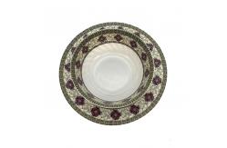 China OEM 8 Inch Melamine Soup Bowl Ripple Tasteless Round For Home supplier