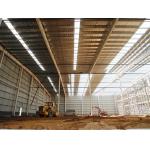 Pre Engineered Custom Steel Shed , Carbon Steel Structure Shed for sale