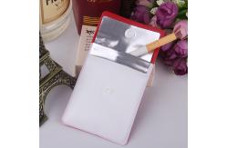 China Small PVC Plastic Travel Portable Pocket Ashtray Silkscreen Printed supplier