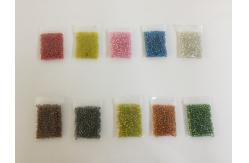 China Silver lined 4mm seed beads supplier