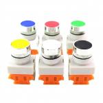 LAY37-11BN 22mm 1NO1NC Momentary Plastic Push Button Switch 4 screws 10A 600V Power Self reset button switch for sale