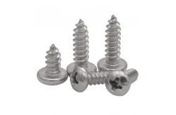 China GB845 SUS304 SUS316 Cross Recessed Pan Head Tapping Screw supplier