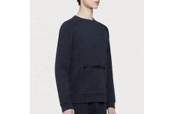 China 85% Cotton Polyester 260gsm Blank Oversized Sweatshirts For Spring supplier