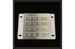 China Metal Stainless Steel Keyboard Numeric 4x4 Matrix Keypad Waterproof IP65 supplier