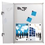 Silver Landscape 8.5mm ODM Lockable Sign Frames