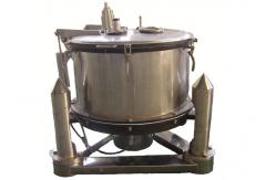 China Manual Top Discharge Basket Centrifuge for Small Capcity Solid Liquid Separation supplier