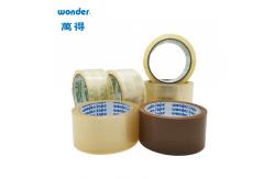 China Transparent BOPP Packing Tape Packaging Water Based Adhesive Tape supplier