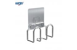 China Damage Free Self Adhesive Mounted Sponge Brush Holder Peel And Stick supplier