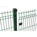 3mm-6mm Curved Welded Wire Fence Triangle Bending Fence Panels for sale