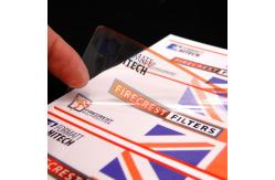 China Custom Printed Clear Stickers Transparent Self Adhesive Labels Plastic Sticker Label Supplier supplier