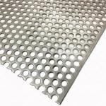 0.8mm Thickness Aluminum Perforated Sheet Screen With Custom Hole for sale
