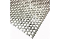China 0.8mm Thickness Aluminum Perforated Sheet Screen With Custom Hole supplier