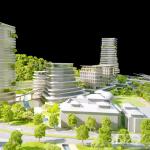 Physical Architectural Maquette Park Scale Models HSA 1/300 for sale