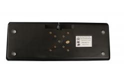 China 108 Keys Compact Format Industrial Membrane Keyboard IP66 With Integrated Trackball supplier