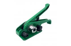 China 200N-2800N Green pET Manual Steel Strapping Tool Bundling Tensioner H19 supplier