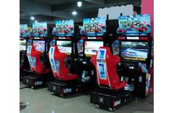 China Reliable 32LCD Video Arcade Race Car Machine Simulator For Game Zone supplier