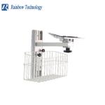 Medical Wall Mounting Bracket For Patient Monitor With Metal Basket for sale