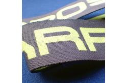 China Knitted 100% Polyester 3.5cm Printed Elastic Band supplier