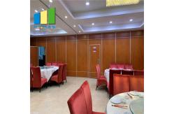 China Sliding Folding Temporary Acoustic Partition Walls Mobile Soundproof Room Partition supplier