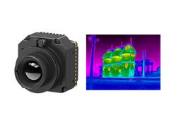 China Uncooled LWIR Thermal Imaging Security Camera Module 400x300 supplier