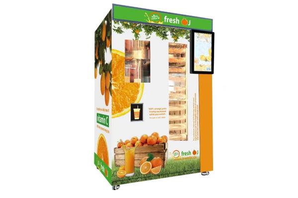 Jucer Fresh Orange Juice Making Smart Vending Machine