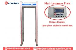 China 8 Zones Security Archway Metal Detector Remote Control Easy Installation supplier