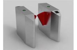 China 27cm Length Full Automatic Outdoor Flap Barrier Gate 24VDC Motor supplier