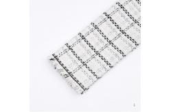 China Luxurious Grids Pattern Flower Bouquet Wrapping Paper Fabric 150cmx50cm Florist Packing Fabric supplier