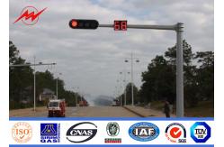 China Professional Traffic Light Pole , Automatic LED Traffic Signs Road Lighting Pole supplier